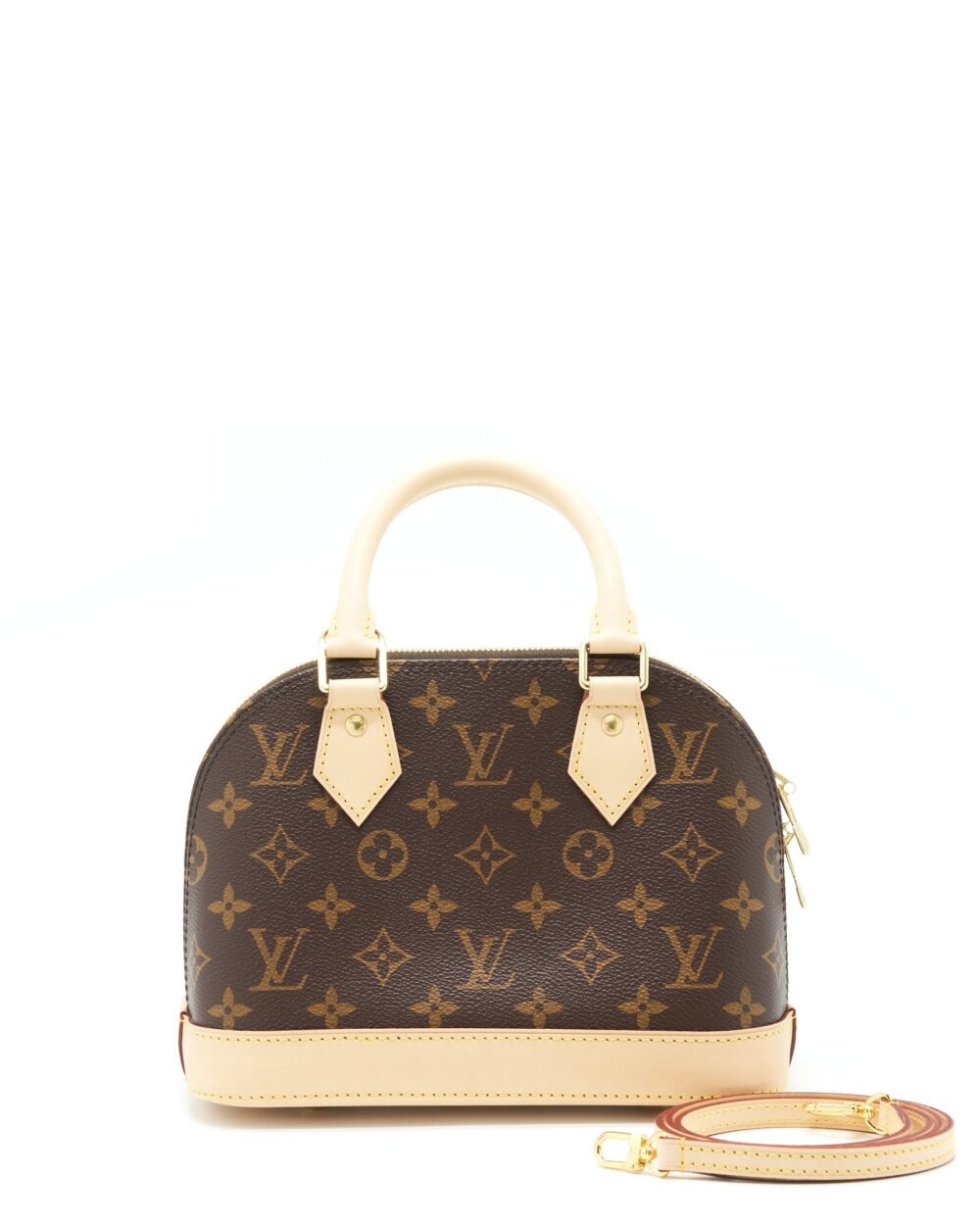 AAA Replica Louis Vuitton LV ALMA BB MONOGRAM CANVAS GHW