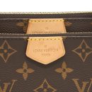 AAA Replica Louis Vuitton LV MULTI POCHETTE ACCESSORIES PINK STRAP MONOGRAM CANVAS GHW