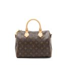 AAA Replica Louis Vuitton LV SPEEDY BANDOULIERE 25 MONOGRAM CANVAS