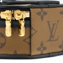 AAA Replica Louis Vuitton LV MINI BOITE CHAPEAU MONOGRAM REVERSE CANVAS BLACK GHW