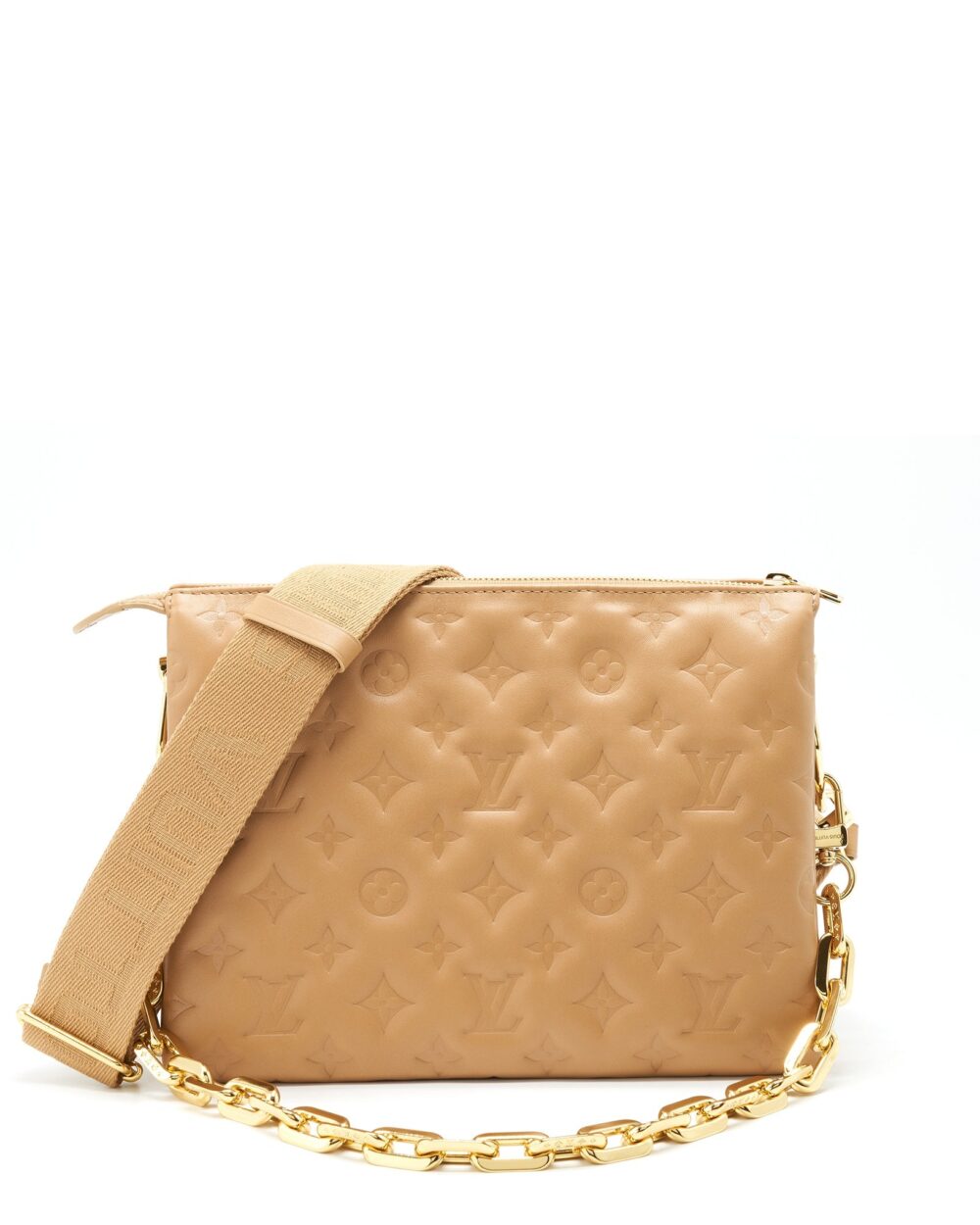 AAA Replica Louis Vuitton LV COUSSIN PM CAMEL