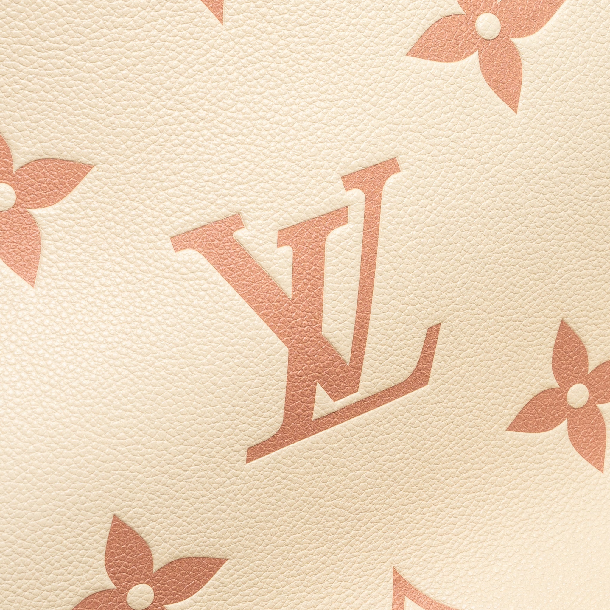 AAA Replica Louis Vuitton LV NEVERFULL MM MONOGRAM EMPREINTE CRÈME/ROSE TRIANON GHW