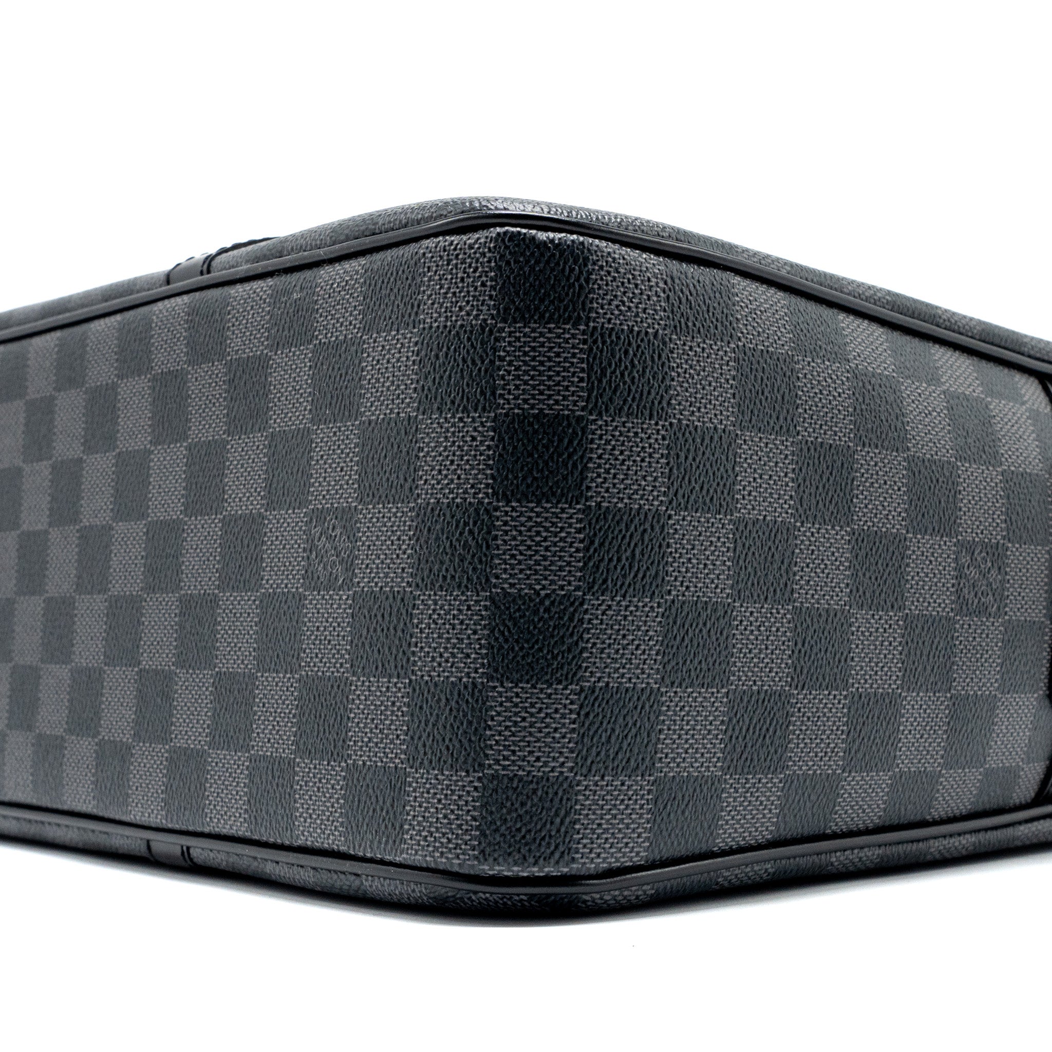 AAA Replica Louis Vuitton LV BRIEFCASE/DOCUMENT BAG DAMIER GRAPHITE CANVAS BLACK SHW