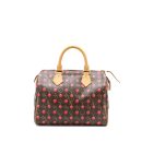 AAA Replica Louis Vuitton LV SPEEDY 25 CHERRY BLOSSOM MONOGRAM CANVAS GHW