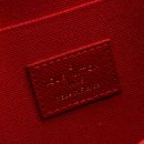 AAA Replica Louis Vuitton LV FELICIE POCHETTE DAMIER EBENE CANVAS GHW