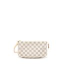 AAA Replica Louis Vuitton LV POCHETTE ACCESSORIES DAMIER AZUR CANVAS GHW