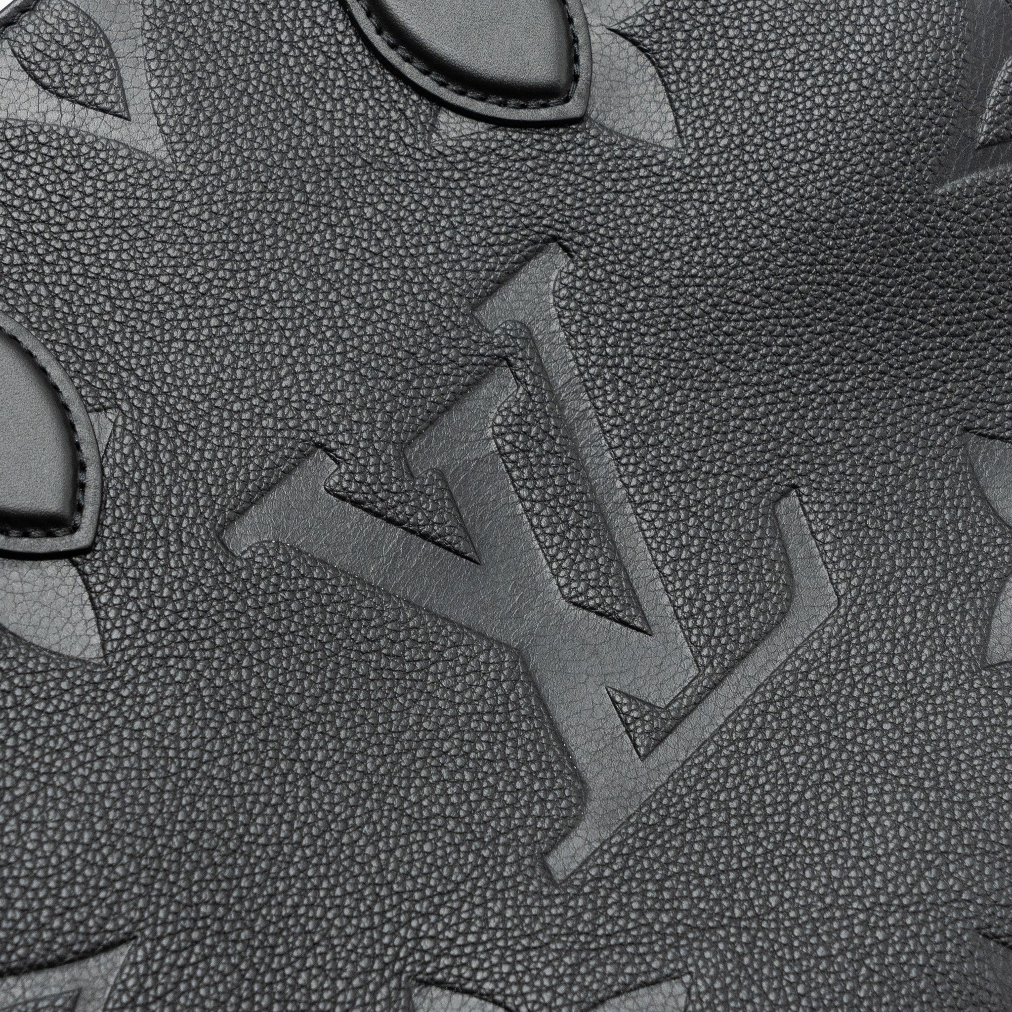 AAA Replica Louis Vuitton LV ONTHEGO MM MONOGRAM EMPRENITE BLACK GHW (NEW VERSION)