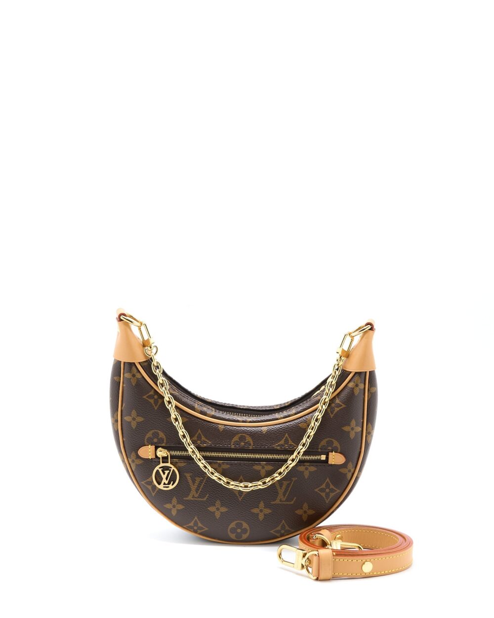 AAA Replica Louis Vuitton LV LOOP BAG MONOGRAM CANVAS GHW (NEW VERSION)