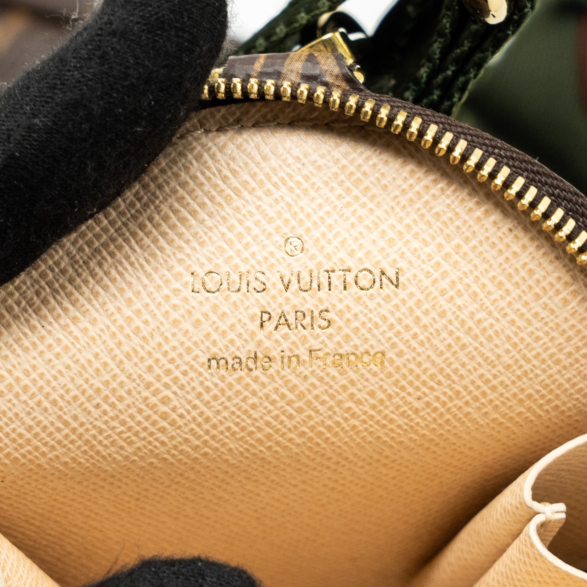 AAA Replica Louis Vuitton LV MULTI POCHETTE ACCESSORIES MONOGRAM CANVAS KHAKI GHW