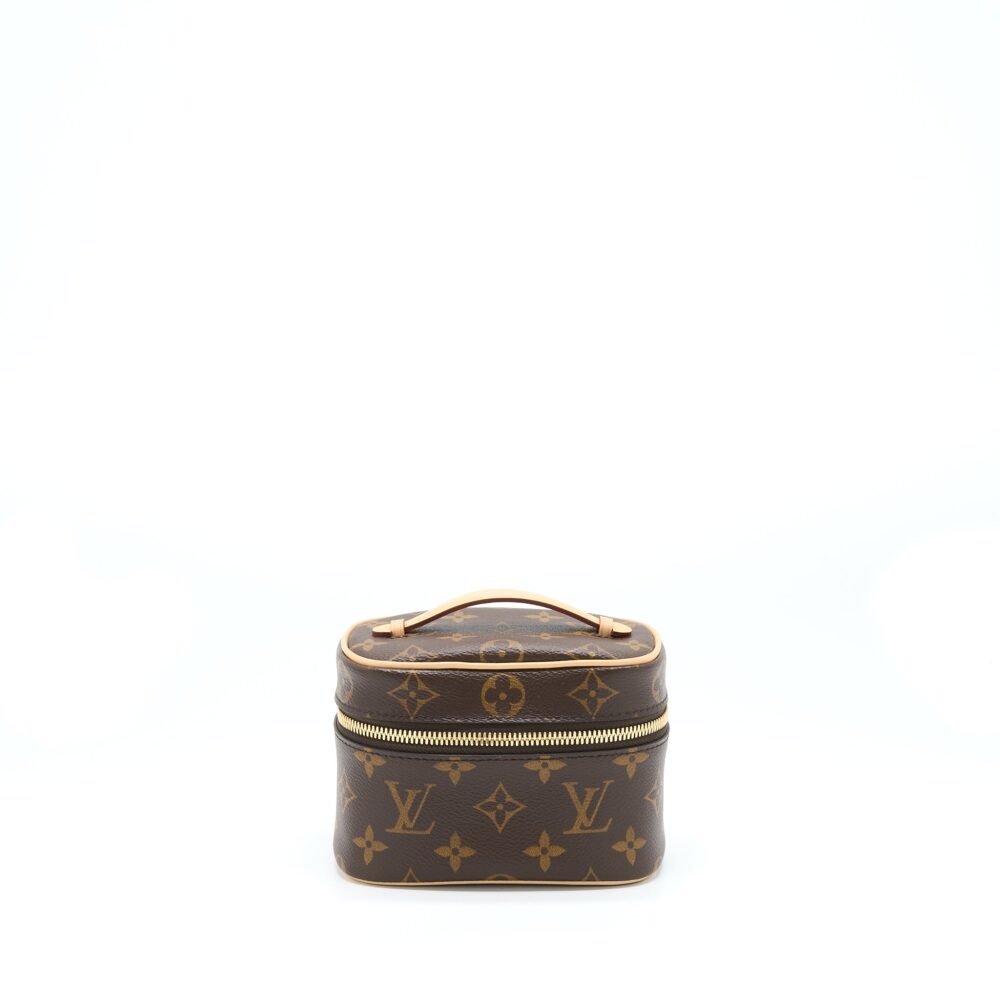 AAA Replica Louis Vuitton LV NICE NANO TOILETRY POUCH MONOGRAM CANVAS GHW