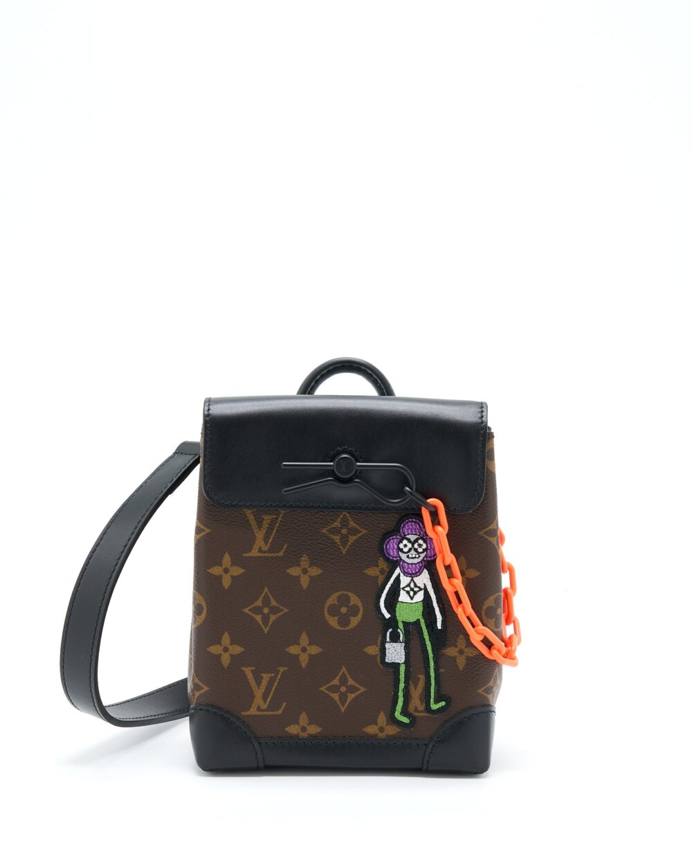 AAA Replica Louis Vuitton LV STEAMER XS MONOGRAM CANVAS BLACK HARDWARE