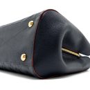 AAA Replica Louis Vuitton LV MONTAIGNE MM MONOGRAM EMPREINTE NAVY GHW