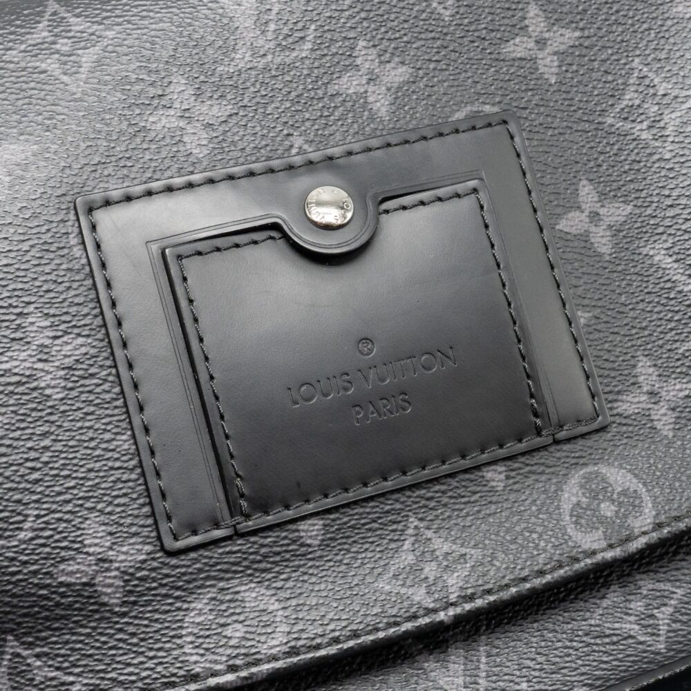 AAA Replica Louis Vuitton LV MESSENGER VOYAGER PM MONOGRAM CANVAS BLACK SHW
