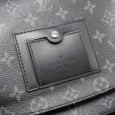 AAA Replica Louis Vuitton LV MESSENGER VOYAGER PM MONOGRAM CANVAS BLACK SHW