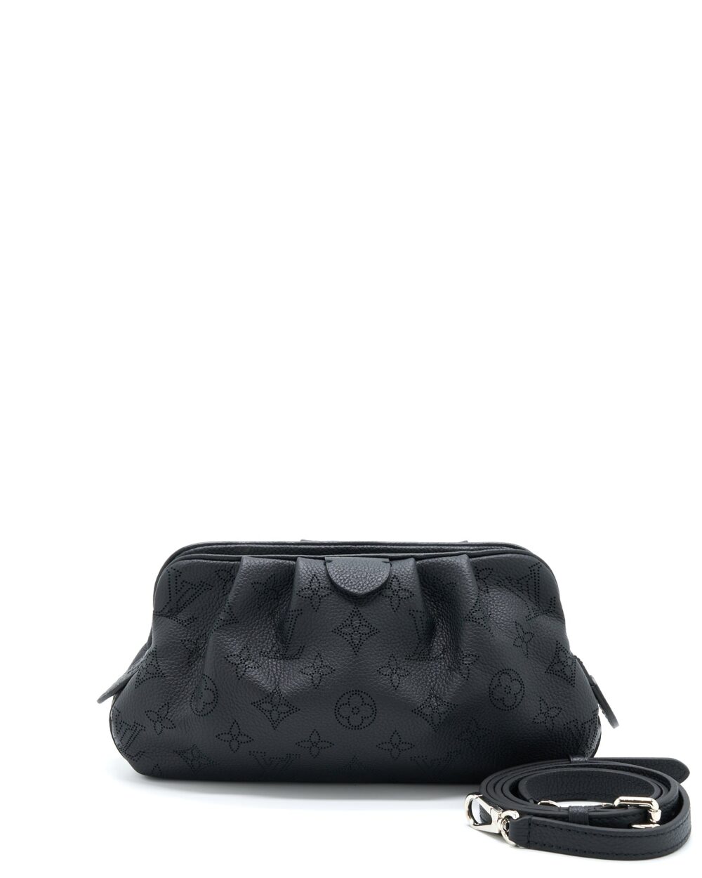 AAA Replica Louis Vuitton LV SCALA MINI POUCH CALFSKIN BLACK SHW