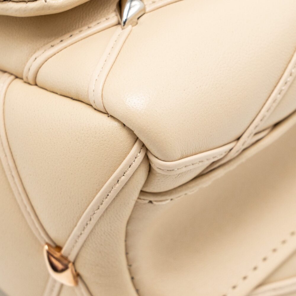 AAA Replica Louis Vuitton LV GO-14 MM LAMBSKIN BEIGE MULTICOLOUR HARDWARE