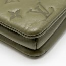 AAA Replica Louis Vuitton LV COUSSIN MM MONOGRAM-EMBOSSED PUFFY LAMBSKIN KHAKI GHW