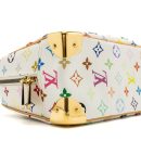 AAA Replica Louis Vuitton LV VINTAGE TOP HANDLE ZIP TOTE BAG WHITE MULTICOLOR MONOGRAM CANVAS GHW