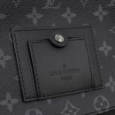 AAA Replica Louis Vuitton LV MESSENGER PM VOYOGER MONOGRAM ECLIPSE CANVAS BLACK SHW