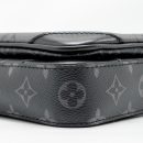 AAA Replica Louis Vuitton LV TRIO MESSANGER MONOGRAM ECLIPSE CANVAS BLACK/GREY WITH BLACK HARDWARE