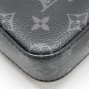 AAA Replica Louis Vuitton LV TRIO MESSANGER MONOGRAM ECLIPSE CANVAS BLACK/GREY WITH BLACK HARDWARE