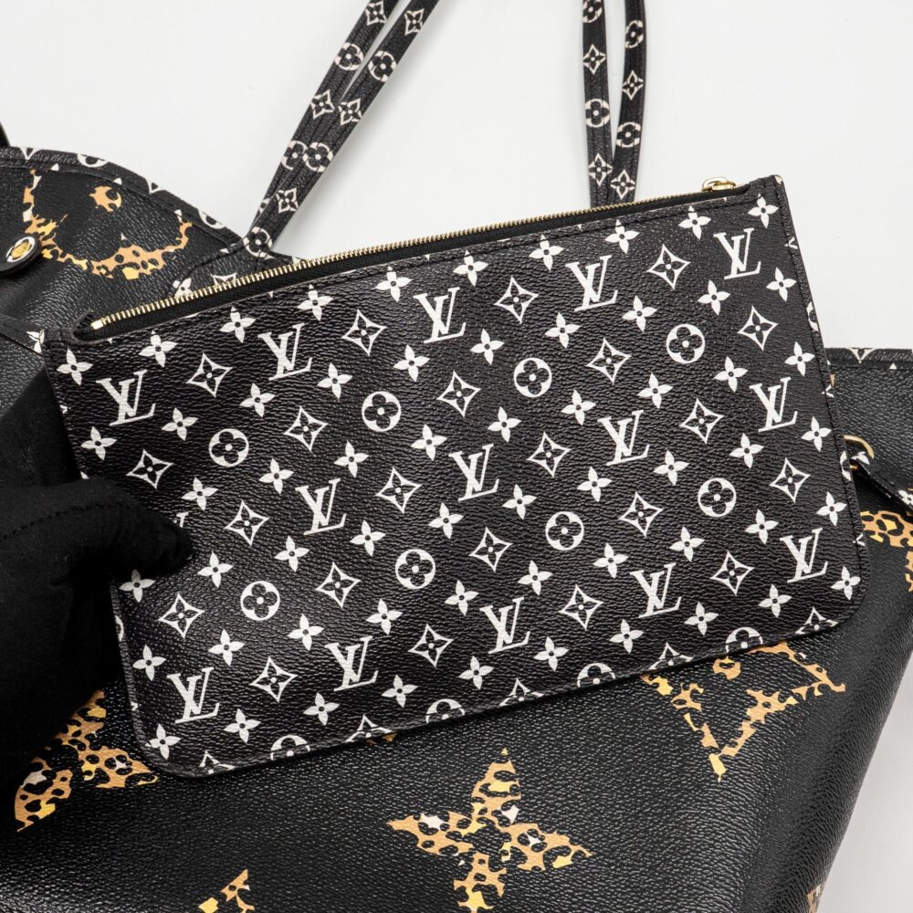 AAA Replica Louis Vuitton LV NEVERFULL MM GIANT MONOGRAM CANVAS MULTICOLOUR GHW