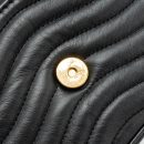 AAA Replica Louis Vuitton LV NEW WAVE MULTI POCHETTE CALFSKIN BLACK GHW
