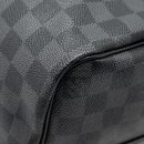 AAA Replica Louis Vuitton LV KEEPALL BANDOULIERE 45 DAMIER GRAPHITE CANVAS BLACK SHW
