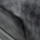AAA Replica Louis Vuitton LV KEEPALL BANDOULIERE 45 DAMIER GRAPHITE CANVAS BLACK SHW