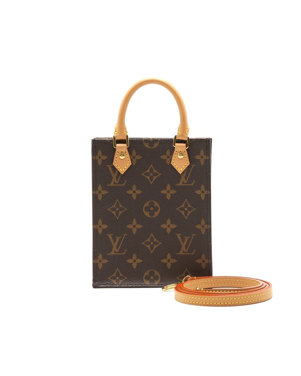 AAA Replica Louis Vuitton LV PETIT SAC PLAT MONOGRAM CANVAS