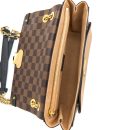 AAA Replica Louis Vuitton LV VAVIN PM DAMIER EBENE CANVAS BEIGE GHW
