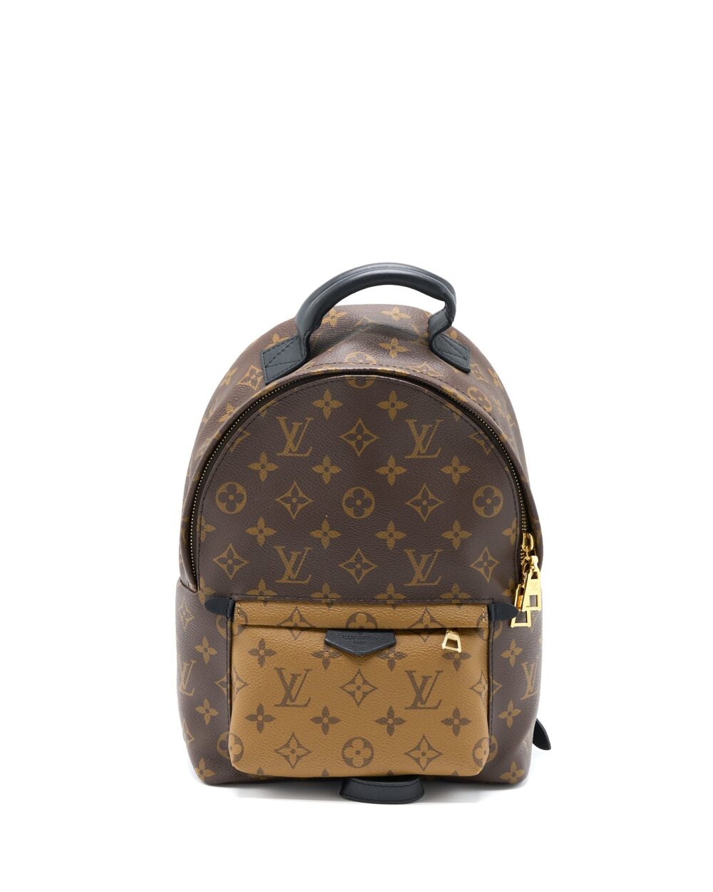 AAA Replica Louis Vuitton LV PALM SPRING BACKPACK PM MONOGRAM REVERSE CANVAS GHW
