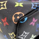 AAA Replica Louis Vuitton LV X TAKASHI MURAKAMI NANO SPEEDY MULTICOLOURED MONOGRAM CANVAS BLACK SHW