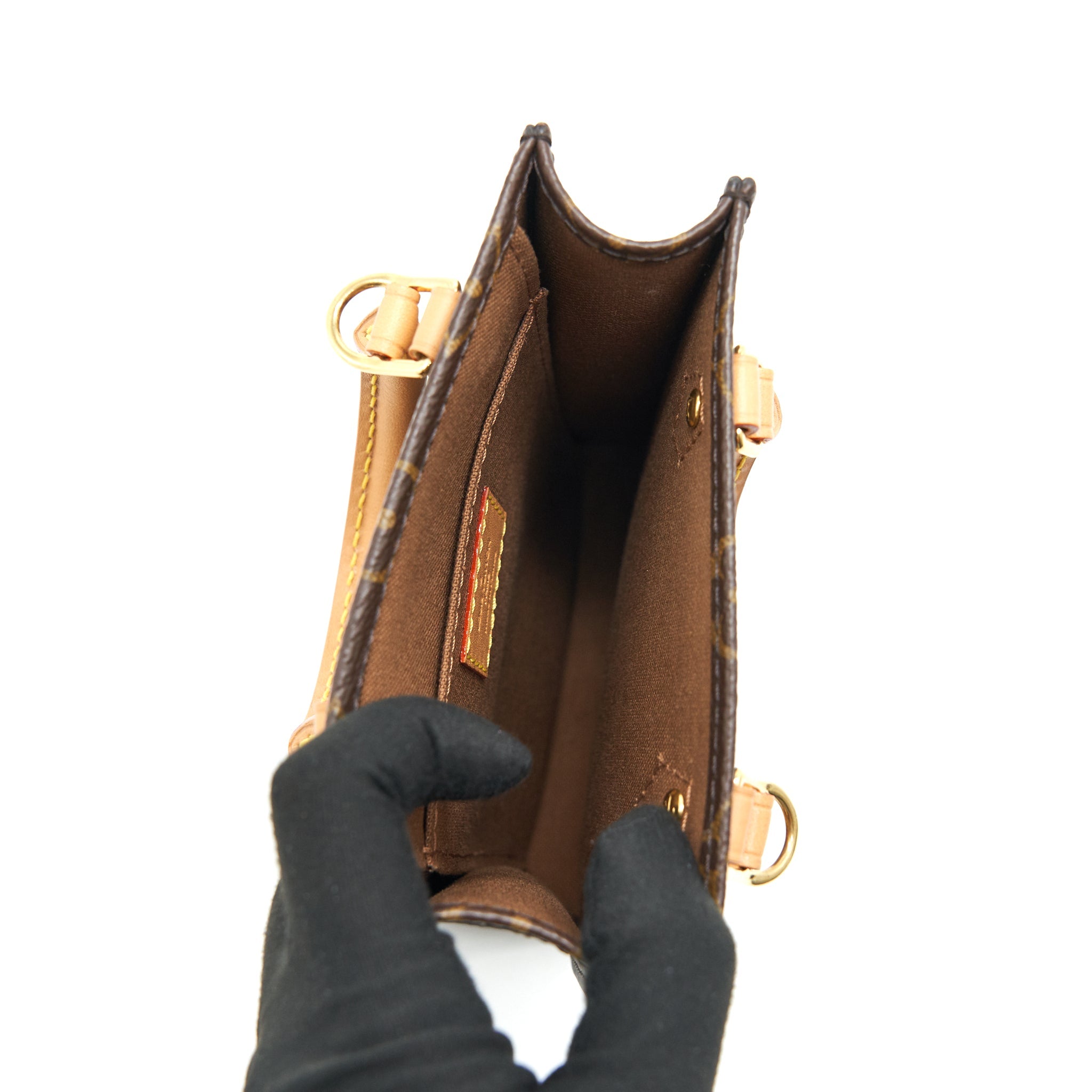 AAA Replica Louis Vuitton LV PETIT SAC PLAT MONOGRAM CANVAS
