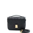 AAA Replica Louis Vuitton LV POCHETTE MÉTIS MONOGRAM EMPREINTE BLACK GHW