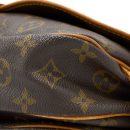 AAA Replica Louis Vuitton LV VINTAGE SAUMUR CLOTH CROSSBODY BAG MONOGRAM CANVAS GHW