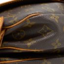 AAA Replica Louis Vuitton LV VINTAGE SAUMUR CLOTH CROSSBODY BAG MONOGRAM CANVAS GHW
