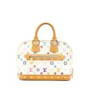 AAA Replica Louis Vuitton LV ALMA BAG MONOGRAM CANVAS WHITE/MULTICOLOURED GHW