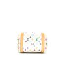 AAA Replica Louis Vuitton LV VINTAGE BOWLING BAG MONOGRAM CANVAS WHITE/MULTICOLOUR GHW