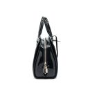 AAA Replica Louis Vuitton LV BOWLING BAG EPI PATENT BLACK