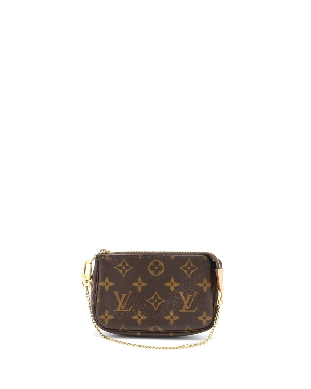 AAA Replica Louis Vuitton LV MINI POCHETTE ACCESSORIES MONOGRAM CANVAS GHW