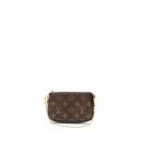 AAA Replica Louis Vuitton LV MINI POCHETTE ACCESSORIES MONOGRAM CANVAS GHW