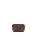 AAA Replica Louis Vuitton LV MINI POCHETTE ACCESSORIES MONOGRAM CANVAS GHW