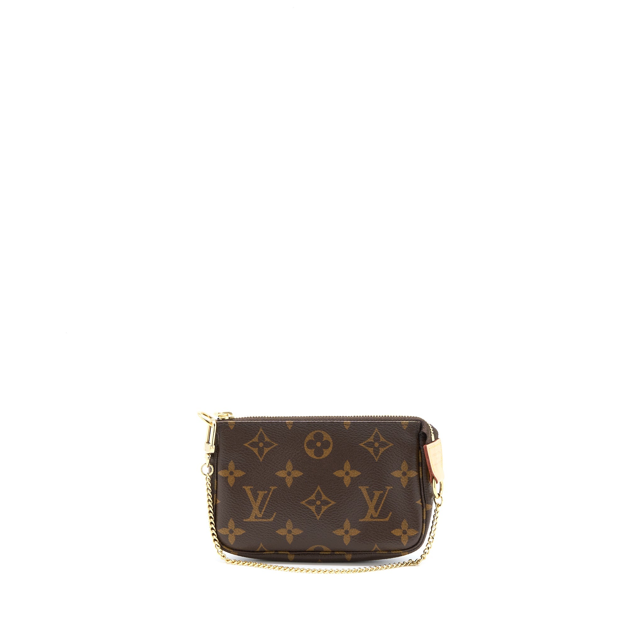 AAA Replica Louis Vuitton LV MINI POCHETTE MONOGRAM CANVAS GHW
