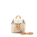 AAA Replica Louis Vuitton LV SPERONE BB BACKPACK DAMIER AZUR GHW