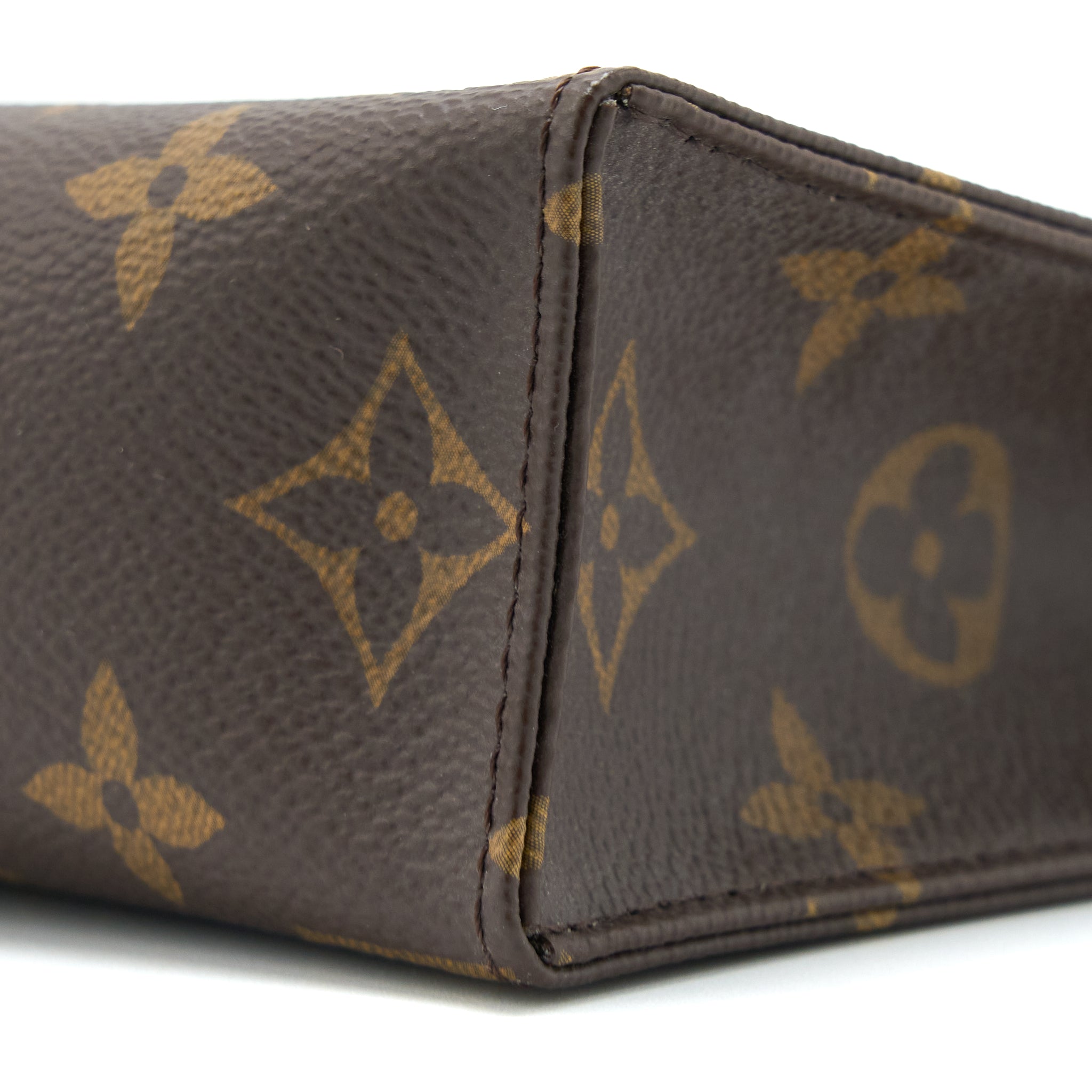 AAA Replica Louis Vuitton LV TOILETRY POCHETTE 19 MONOGRAM CANVAS GHW