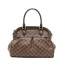 AAA Replica Louis Vuitton LV TREVI PM DAMIER EBENE GHW