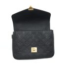 AAA Replica Louis Vuitton LV POCHETTE MÉTIS MONOGRAM EMPREINTE BLACK GHW