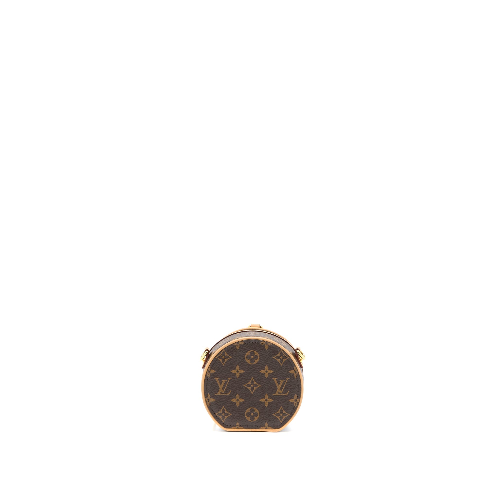 AAA Replica Louis Vuitton LV BOITE CHAPEAU NECKLACE/MINI CHAIN BAG MONOGRAM CANVAS GHW