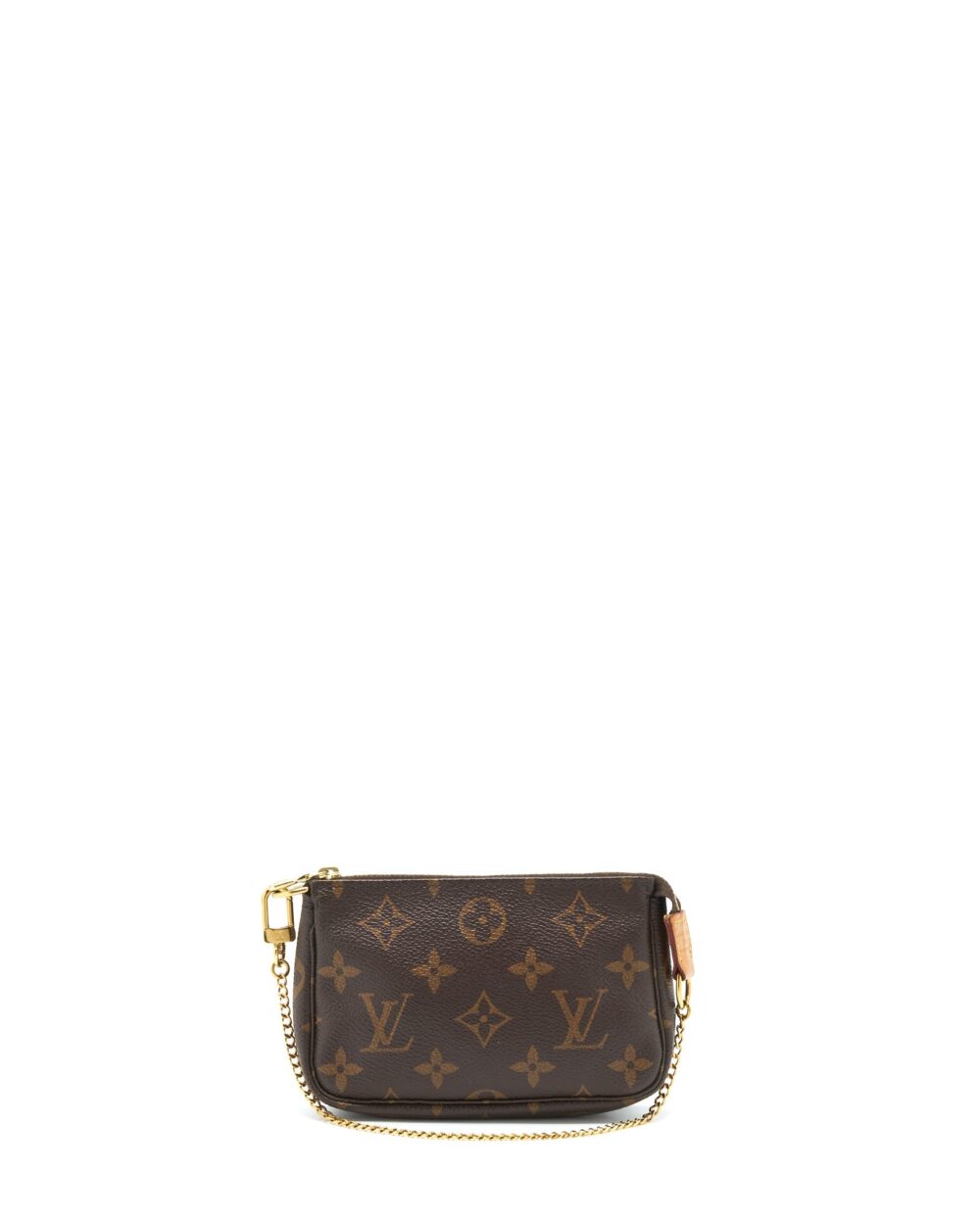 AAA Replica Louis Vuitton LV MINI POCHETTE ACCESSORIES MONOGRAM CANVAS GHW